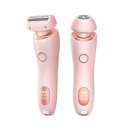 “2-In-1 USB Rechargeable Hair Remover & Epilator – Smooth Shave for Face, Body, and Bikini”